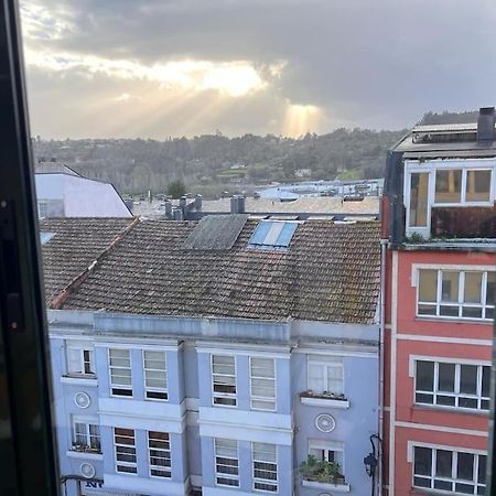 Casa Con Terraza En El Casco Villa Betanzos Bagian luar foto
