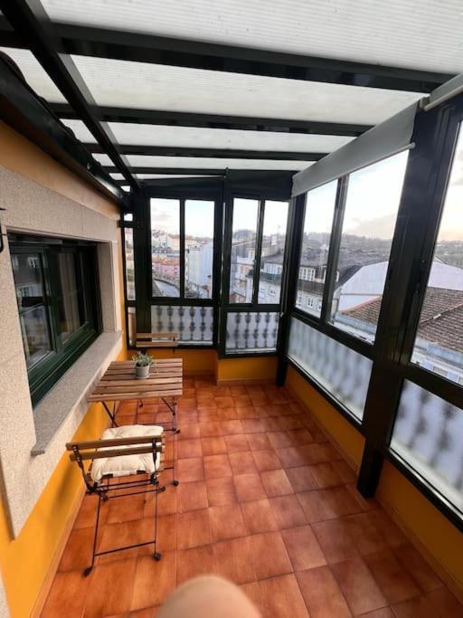 Casa Con Terraza En El Casco Villa Betanzos Bagian luar foto